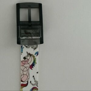 New C4 Unicorn Print Women's Belt